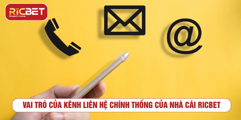Vai trò của kênh liên hệ RICBET trong quá trình hỗ trợ người dùng